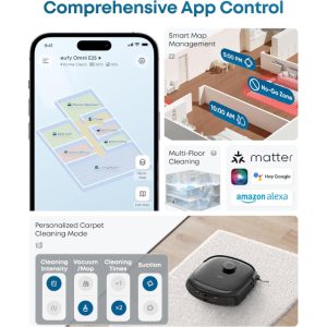 Anker Eufy Omni E25 HydroJet Robot Usisivač sa bazom crni - Slika 4