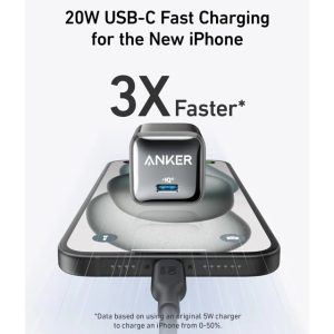 Anker Nano 45W putni zidni punjač, USB-C port - Slika 5