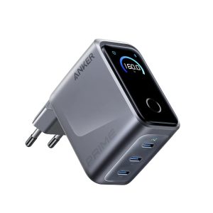 Anker Prime 160W GaN zidni brzi punjač, 3-porta (3x USB-C) srebrni - Slika 5