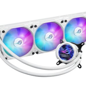 Asus ROG STRIX LC III 360 ARGB LCD WHT vodeno hlađenje belo - Slika 2