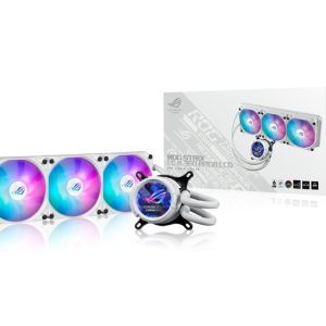 Asus ROG STRIX LC III 360 ARGB LCD WHT vodeno hlađenje belo - Slika 3