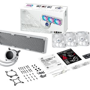 Asus ROG STRIX LC III 360 ARGB LCD WHT vodeno hlađenje belo - Slika 8