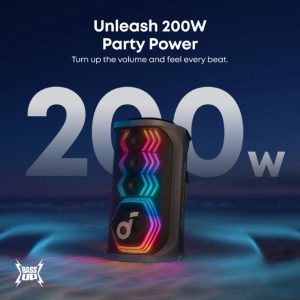 Anker Soundcore Rave 3S 200W prenosivi bluetooth IPX4 zvučnik crni - Slika 1