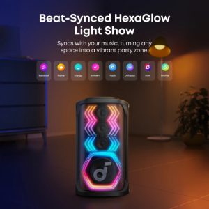 Anker Soundcore Rave 3S 200W prenosivi bluetooth IPX4 zvučnik crni - Slika 4