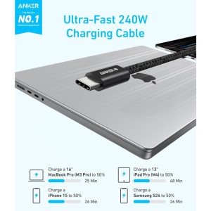 Anker Zolo USB tip-C kabl M/M 1m, za Apple, super brzo punjenje 2... - Slika 2