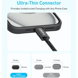 Anker Zolo USB tip-C kabl M/M 1m, za Apple, super brzo punjenje 2... - Slika 4