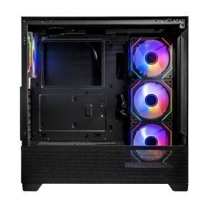 Ig Max Kućište IG-MAX X218B-4F Black Horizon glass - Slika 5