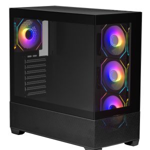 Ig Max Kućište IG-MAX X218B-4F Black Horizon glass - Slika 6