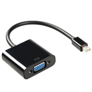 E-Green Adapter E-Green DP (M)-VGA D-sub (F) crni - Slika 1