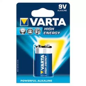 Varta Baterija Varta 6LR61 High Energy 9V, nepunjiva - Slika 1
