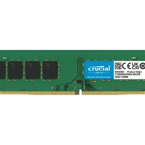 Crucial Memorija CRUCIAL 32GB/DIMM/DDR4/3200MHz/crna - Slika 1