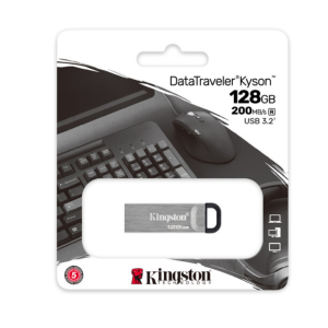 Kingston 128GB DataTraveler Kyson USB 3.2 flash DTKN/128GB sivi - Slika 3