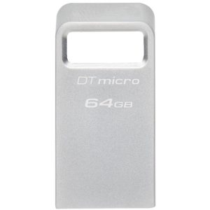 Kingston 64GB DataTraveler Micro USB 3.2 flash DTMC3G2/64GB srebrni - Slika 1