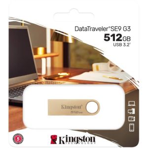 Kingston 512GB DataTraveler SE9 G3 USB 3.0 flash DTSE9G3/512GB champagne - Slika 1