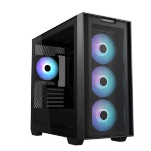 Asus A21 PLUS TG ARGB micro-ATX kućište crno - Slika 6