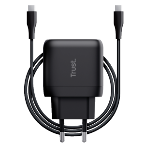 Trust Punjac TRUST Maxo 45W/USB-C/laptop/smartphone/tablet/2m USB-C kabel/crna - Slika 3