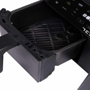 Tesla Air Fryer TESLA AF900BSD 2400W/4.5L+4.5L/digital panel/crna-inox - Slika 3