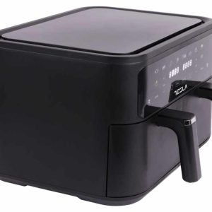 Tesla Air Fryer TESLA AF900BSD 2400W/4.5L+4.5L/digital panel/crna-inox - Slika 4