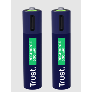 Trust Punjive baterija TRUST USB-C 2P - AAA/2 kom/ crna - Slika 2