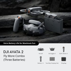Dji Dron DJI Avata 2 Fly More Combo (Three Batteries) - Slika 1