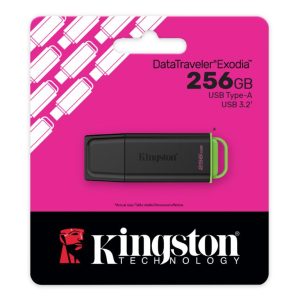 Kingston USB memorija KINGSTON DTXG2/256GB/DataTraveler Exodia G2/3.2/crna - Slika 1