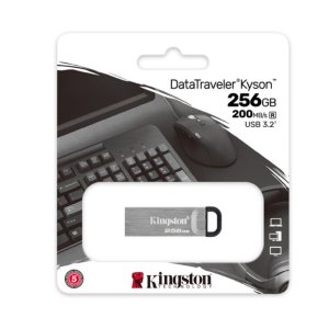 Kingston 256GB DataTraveler Kyson USB 3.2 flash DTKN/256GB sivi - Slika 4
