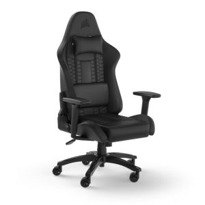 Corsair Stolica CORSAIR TC100 RELAXED gaming/CF-9010050-WW/crna vestacka koza - Slika 1