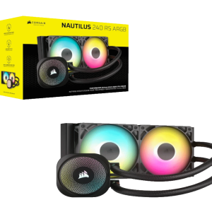 Corsair Kuler za CPU CORSAIR NAUTILUS 240 ARGB/240mm/vodeno hladenje/crna - Slika 3