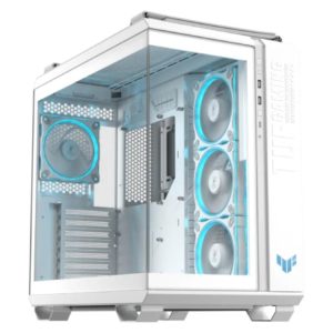 Asus Kucište ASUS TUF GAMING GT502 HORIZON TG Mid Tower/ATX/Micro-ATX/Mini-ITX/kaljeno staklo/ARGB/bela - Slika 1