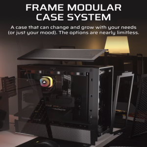 Corsair Kucište CORSAIR FRAME 4000D RS Mid-Tower/ATX/kaljeno staklo/bez napajanja/crna - Slika 2