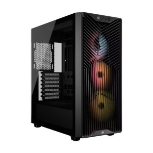 Corsair Kucište CORSAIR 3200D RS ARGB Mid-Tower/ATX/Mini-Itx/MicroATX/3xRS120/bez napajanja/crna - Slika 1