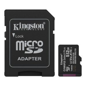 Kingston Memorije kartice KINGSTON SDCS3/512GBSP/microSDXC/512GB/Class10 U1/150MB/s - Slika 1