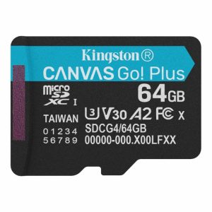 Kingston Memorije kartice KINGSTON SDCG4/64GBSP/Canvas Go! Plus/microSD/200/100MB/s - Slika 1