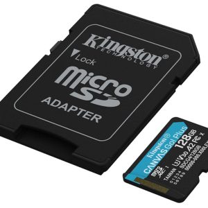Kingston Memorijska kartica U3 V30 microSDXC 128GB Canvas Go Plus 200MB/s A2 + adapter SDCG4/128GB - Slika 5