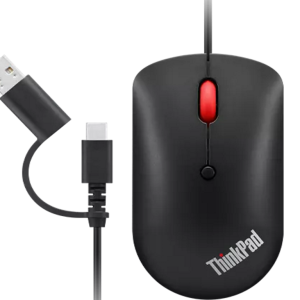 Lenovo Miš LENOVO ThinkPad Compact žicni/USB-C/4Y51D20850/crna - Slika 2