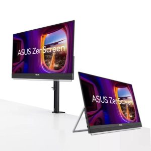 Asus Monitor ASUS MB229CF 21.5"/IPS/1920x1080/100Hz/5ms GtG/HDMI,USB-C/pivot,visina/zvucnici/crna - Slika 1