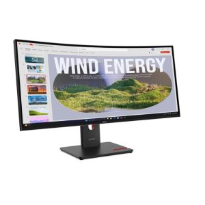 Lenovo Monitor LENOVOThinkVision T34WD-40 34"/VA/3440x1440/120Hz/4ms/2x USB-C,1xDP,3xUSB/Tilt, Swivel, Heig - Slika 1
