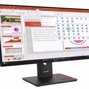 Lenovo Monitor LENOVO ThinkVision T27-40 27"/1920x1080/IPS/120Hz/4ms/4xUSB,1xUSB C/Swivel,Pivot,Height/crna - Slika 2