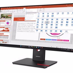 Lenovo Monitor LENOVO ThinkVision T27-40 27"/1920x1080/IPS/120Hz/4ms/4xUSB,1xUSB C/Swivel,Pivot,Height/crna - Slika 3