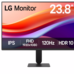 LG Monitor 23.8 LG 24U41YA-B 1920x1080/FHD IPS/120Hz/5ms/VGA/HDMI/HDR10 - Slika 1