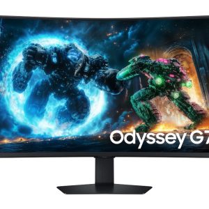 Samsung Monitor SAMSUNG LS37FG750EUXEN 37"/VA,zakrivljen/3840x2160/165Hz/1ms/HDMIx2,DP/FreeSync/VESA/Pivot - Slika 1