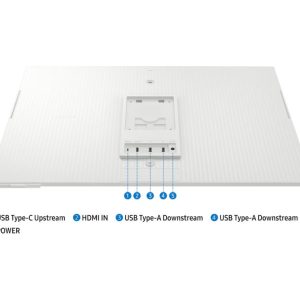 Samsung Monitor SAMSUNG LS32FM801UUXDU 32"/VA/3840x2160/60Hz/4ms GtG/HDMI,USB-C,LAN/VESA/smart/zvucnici/bela - Slika 2