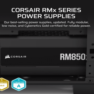 Corsair NAPAJANJE CORSAIR RM850x 850W/ATX 3.1/80+GOLD/modularno/CRNA - Slika 3
