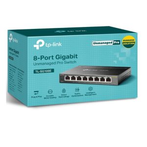Tp - Link Smart svič 10/100/1000 8-port TP-Link TL-SG108E - Slika 2