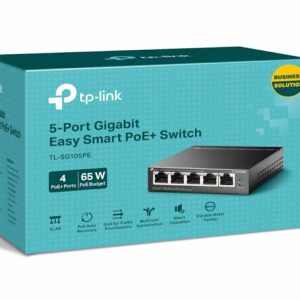 Tp-Link TP-LINK switch Gigabit 5x RJ45 10/100/1000Mbps, Easy Smart, 4-Port PoE+ - Slika 4