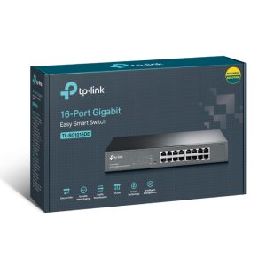 Tp-Link Switch TP-LINK TL-SG1016DE Gigabit/16x RJ45/10/100/1000Mbs/eSmart/Rackmount metalno kuciste - Slika 7