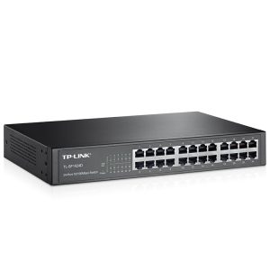 Tp-Link Switch TP-LINK TL-SF1024D 24x RJ45/10/100Mbps/Rackmount metalno kuciste - Slika 1
