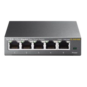 Tp-Link Switch TP-LINK TL-SG105E Gigabit/5x RJ45/10/100/1000Mbps/eSmart/Desktop metalno kuciste - Slika 2