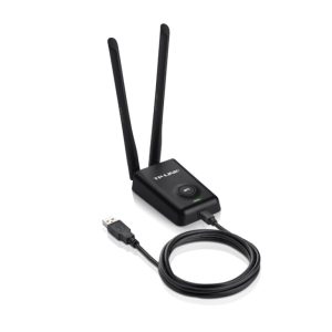 Tp - Link Wireless USB mrežna kartica TP-Link TL-WN8200ND 300Mbs/2.4GHz/500mW/2xRP-SMA 5dBi + kabl 1.5m - Slika 1