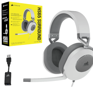 Corsair Slušalice CORSAIR HS65 SURROUND ŽICNE/CA-9011271-EU/bela - Slika 3